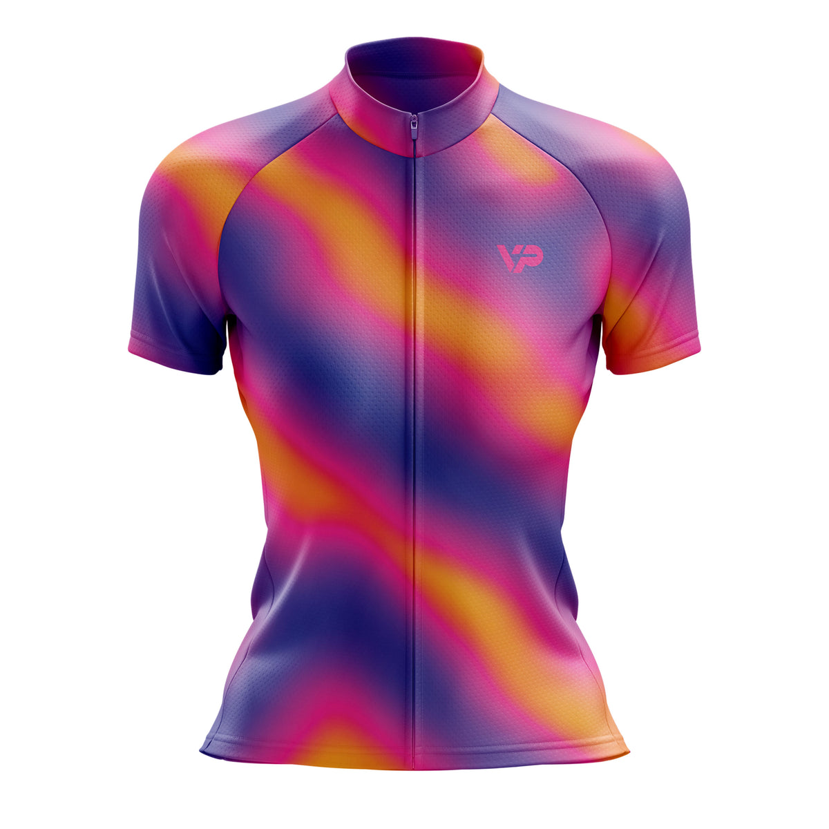 Women's Purple Gradient Cycling Kit