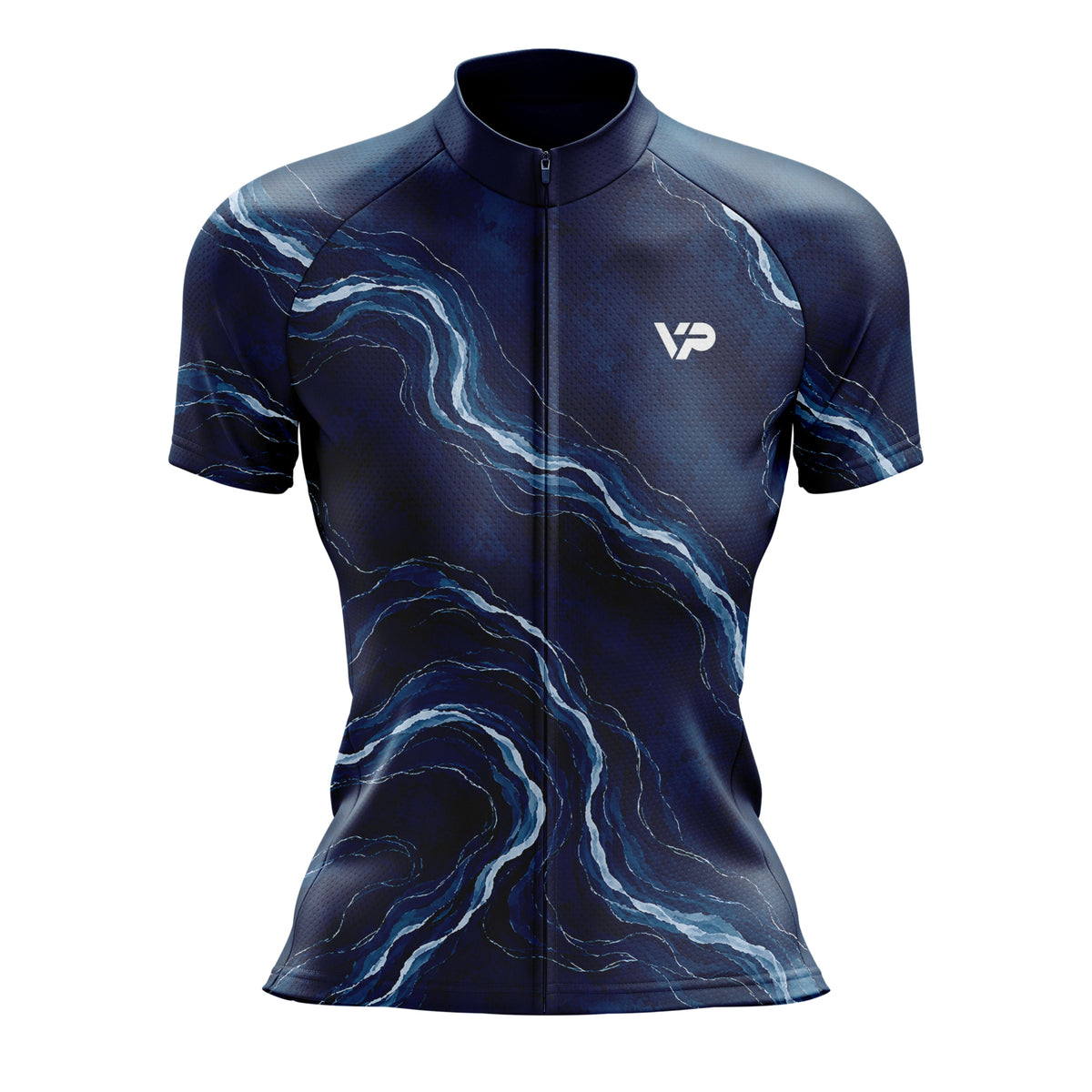 Women's Blue Waves Cycling Kit
