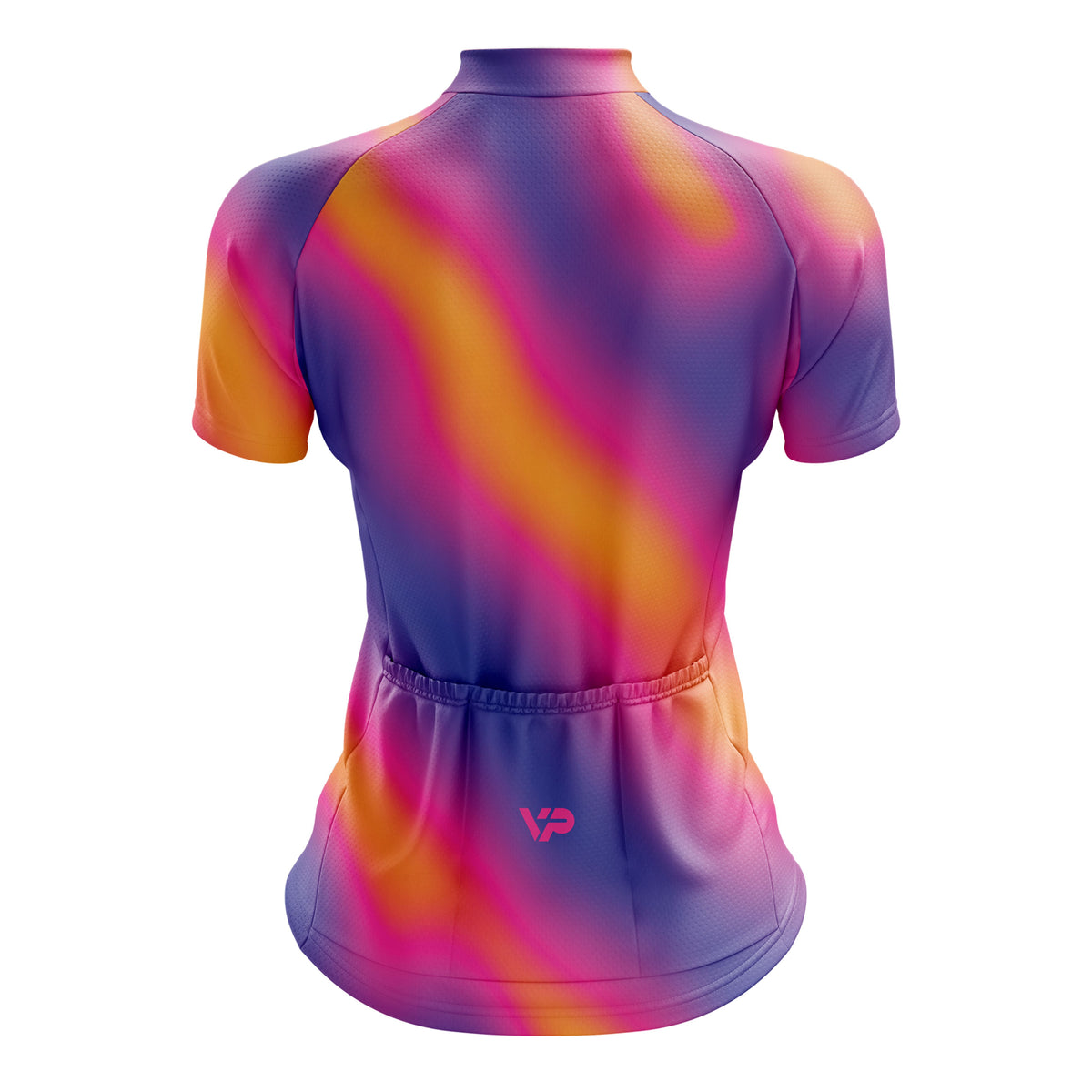 Women's Purple Gradient Cycling Kit