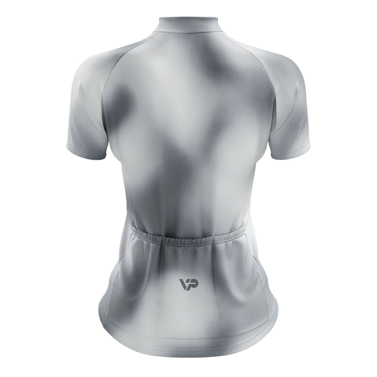 Women's Grey Gradient Cycling Jersey