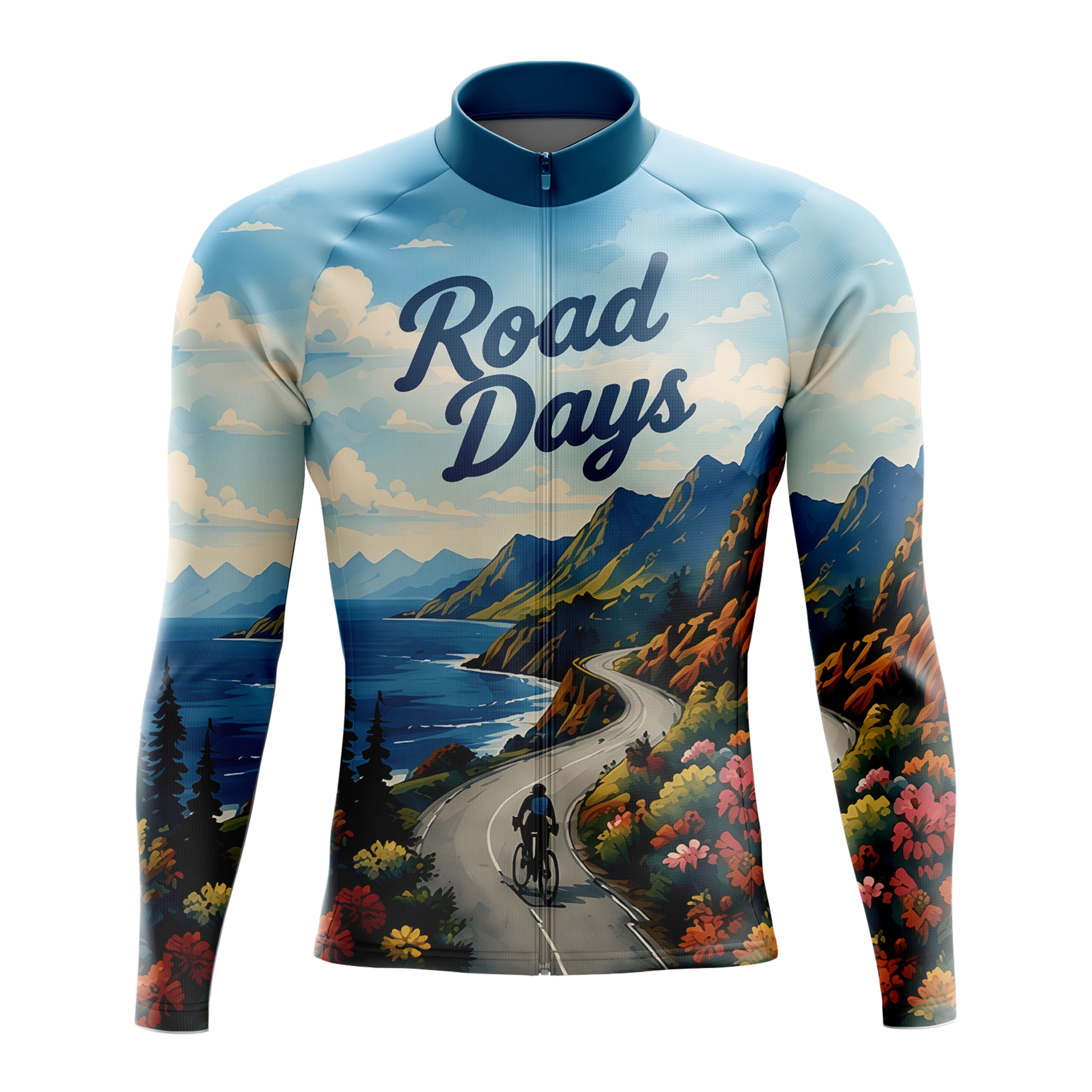 Road Days Long Sleeve Cycling Jersey