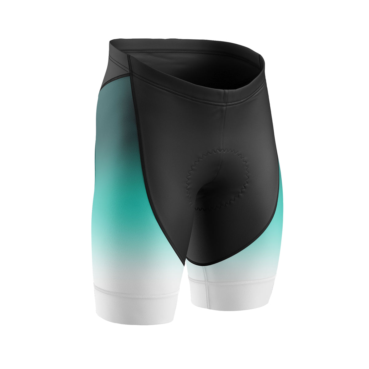 Women's Turquoise Gradient Cycling Kit