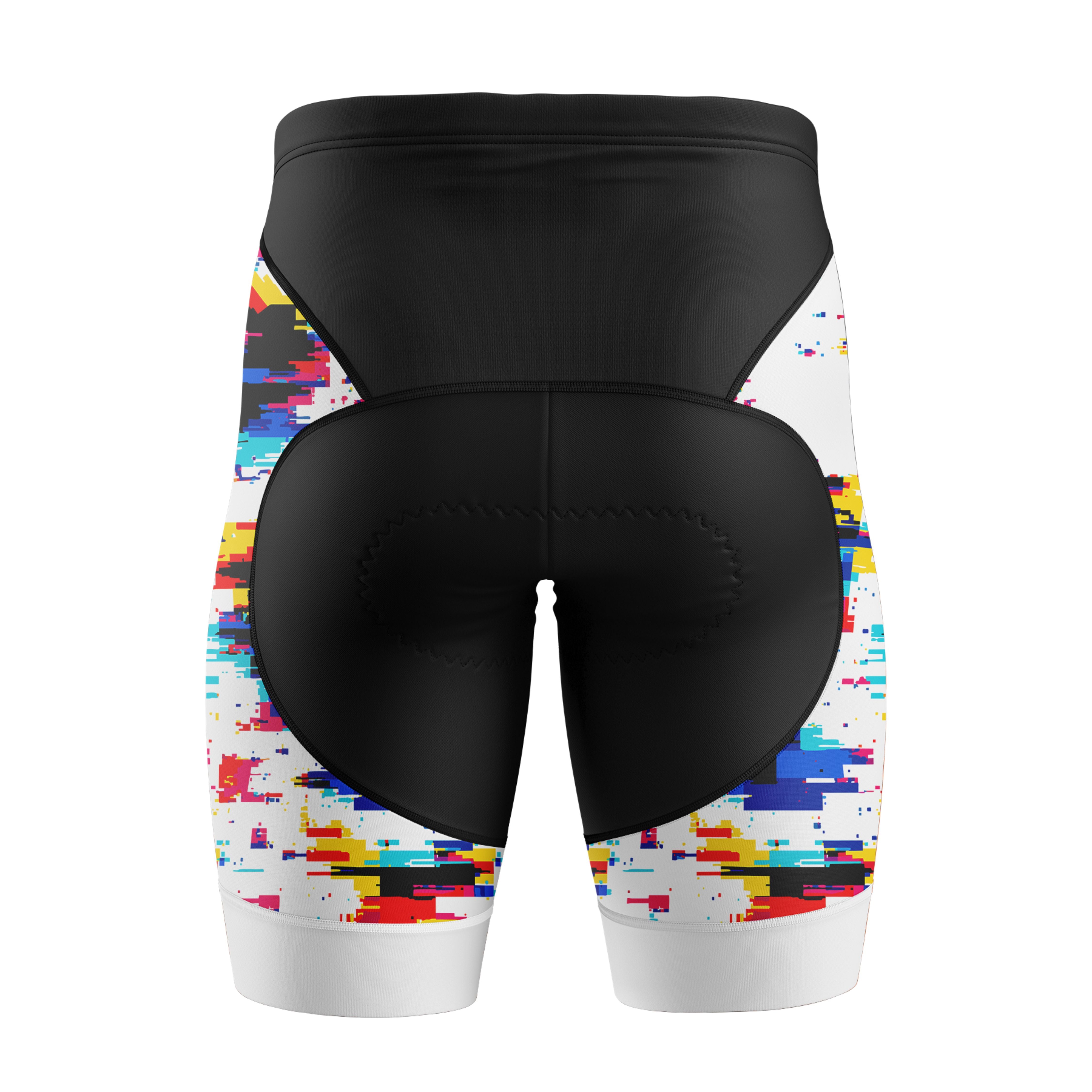 Women's White Pixel Cycling Kit