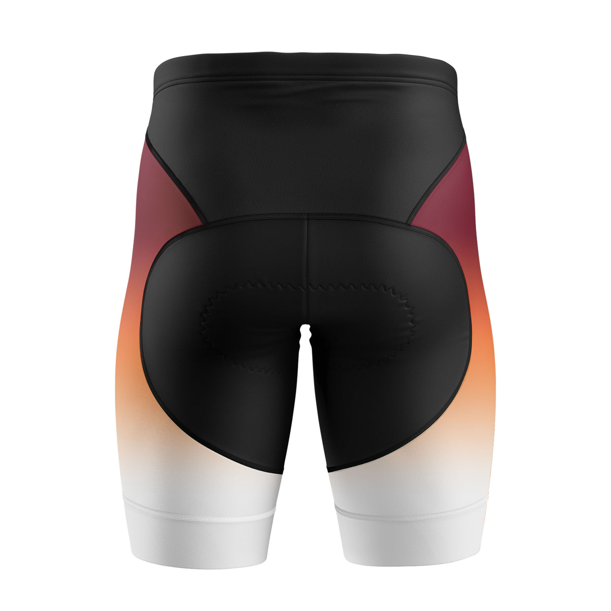 Women's Orange Gradient Cycling Kit
