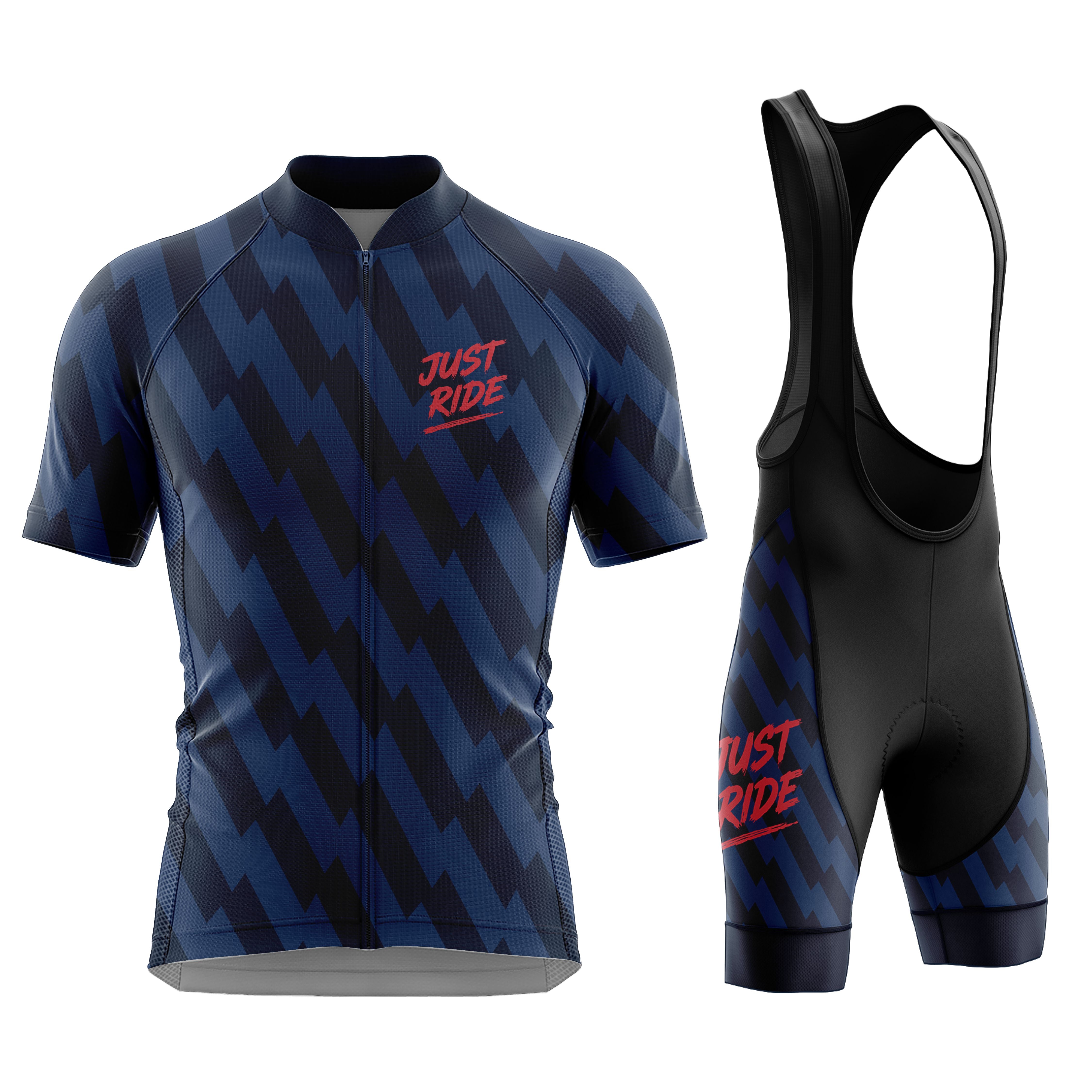 Blue Just Ride Cycling Kit
