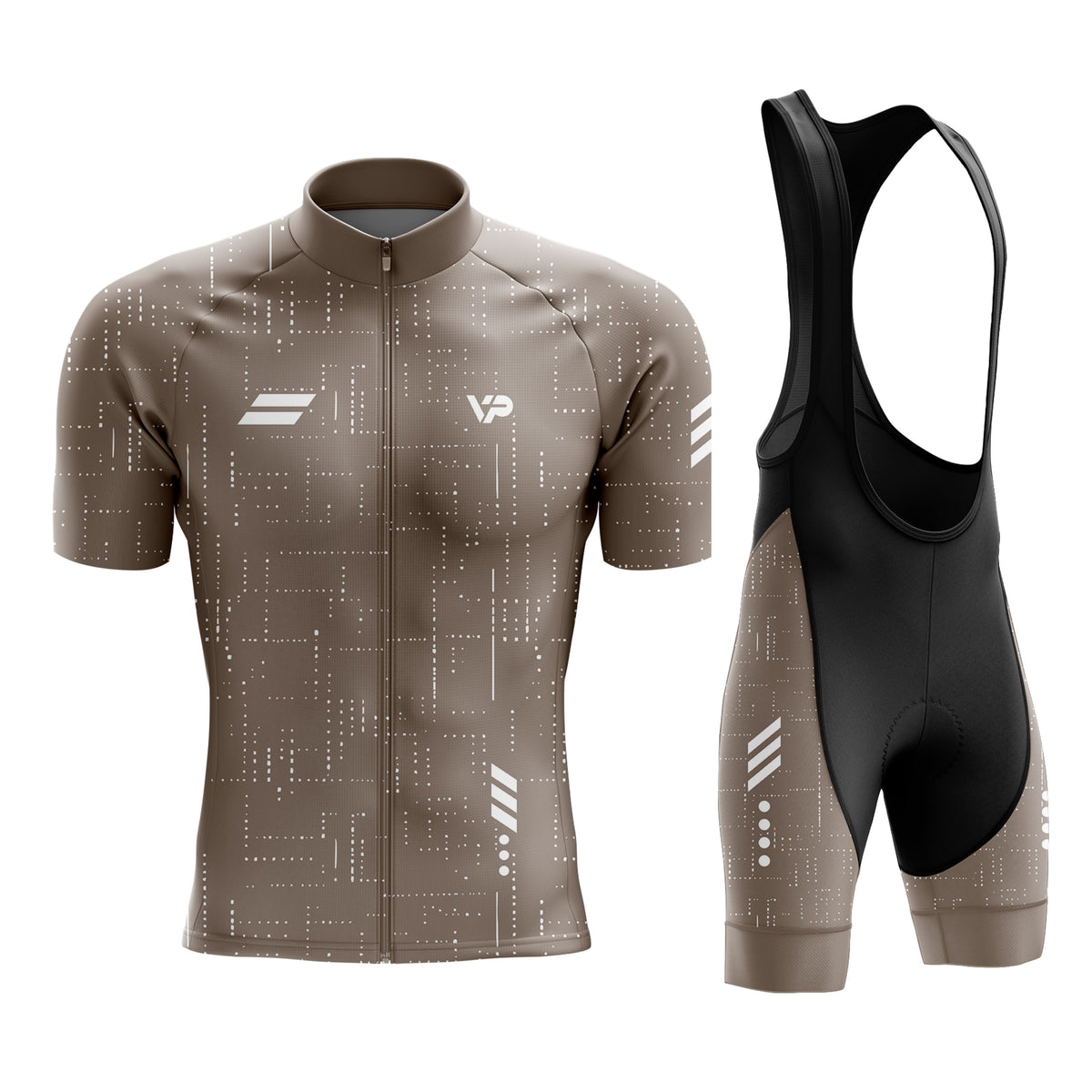 Mocha Brown Cycling Kit