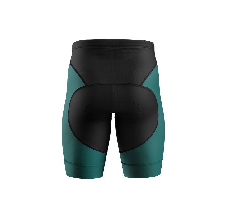 Women's Dark Green Lines Cycling Kit