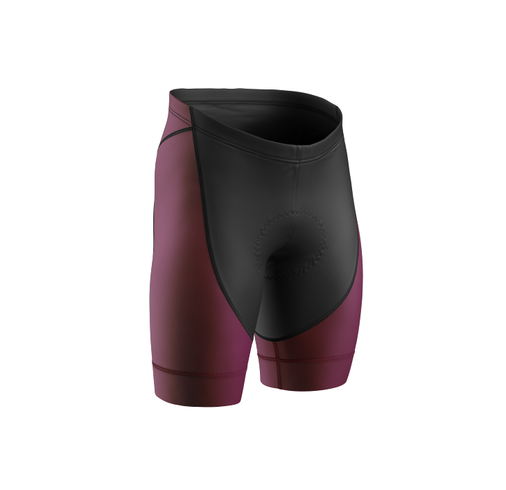 Women's Burgundy Lines Cycling Kit