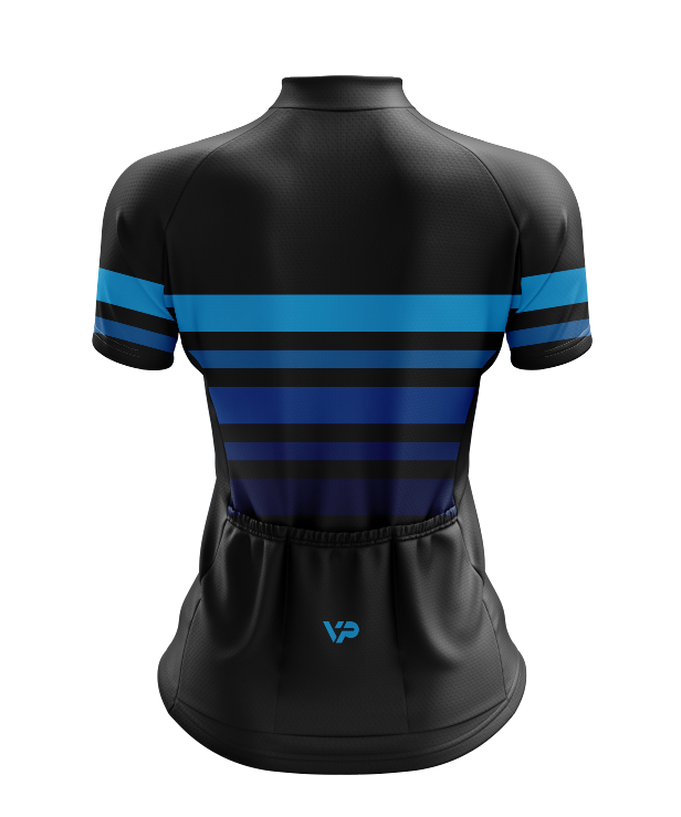 Women's Blue Lines Cycling Kit