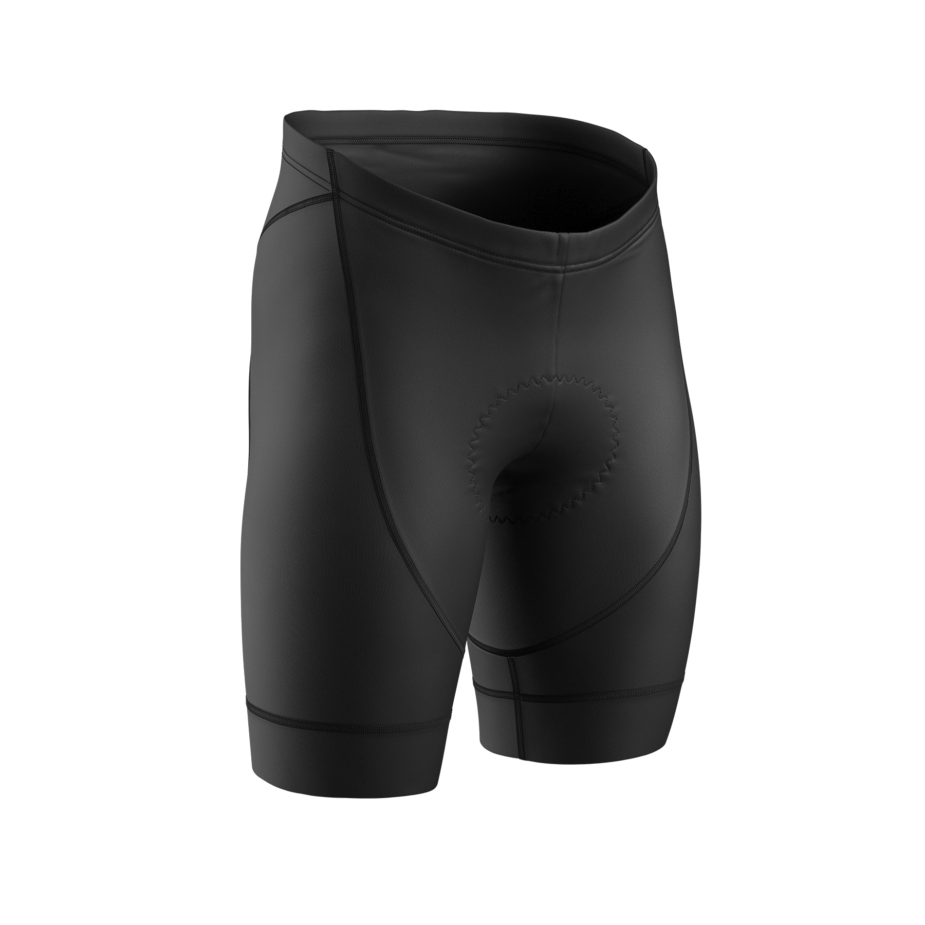 Black Gel Padded Cycling Shorts