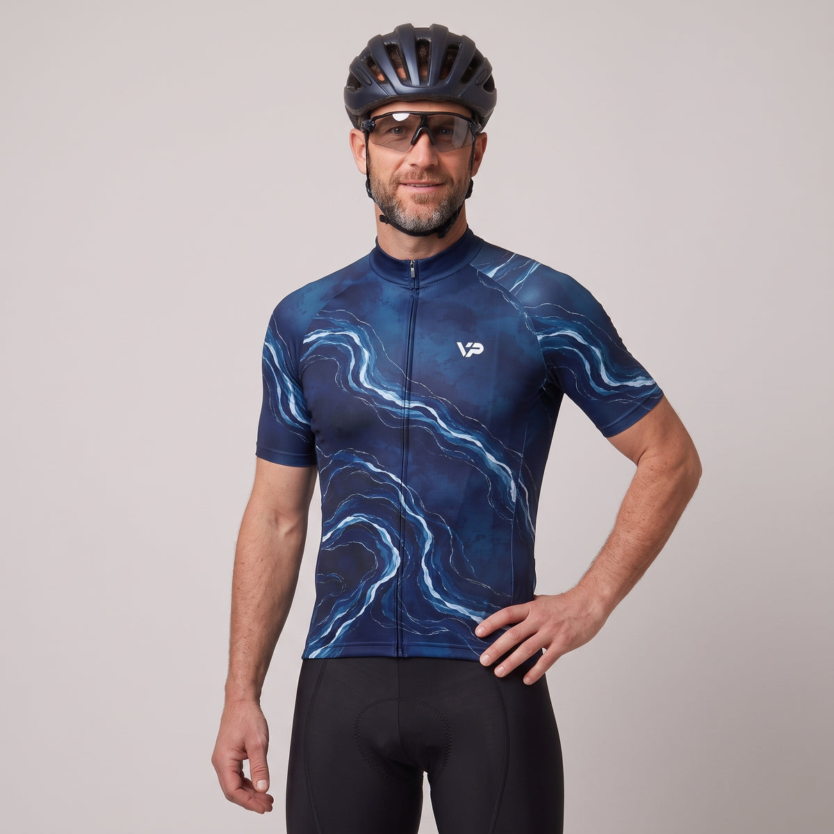 Blue Waves Cycling Kit