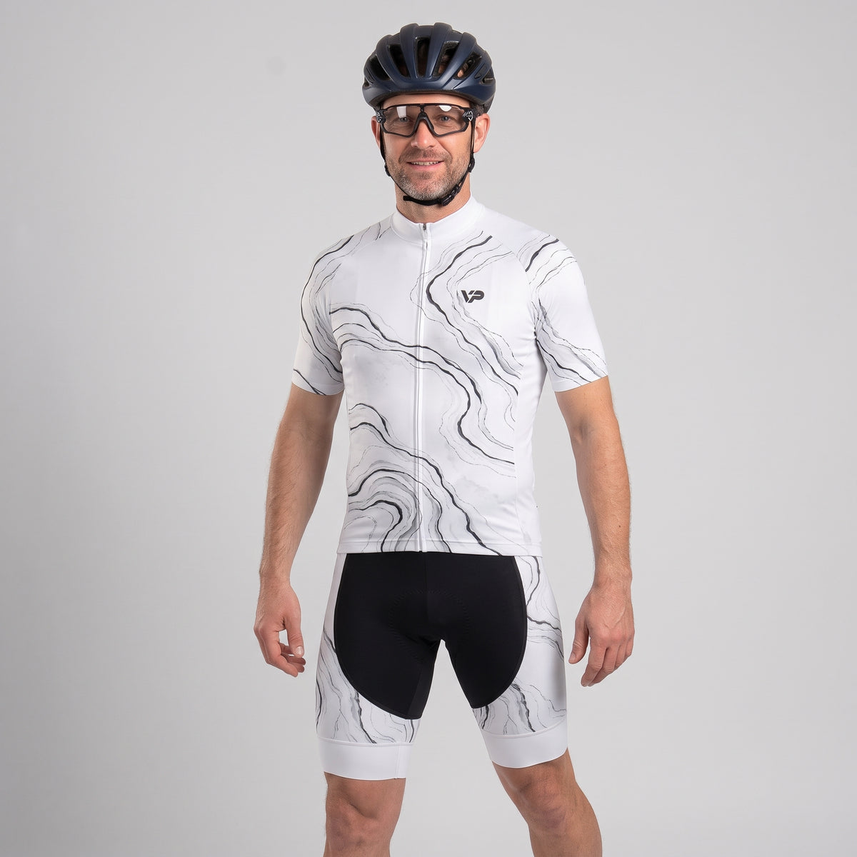 White Waves Cycling Kit