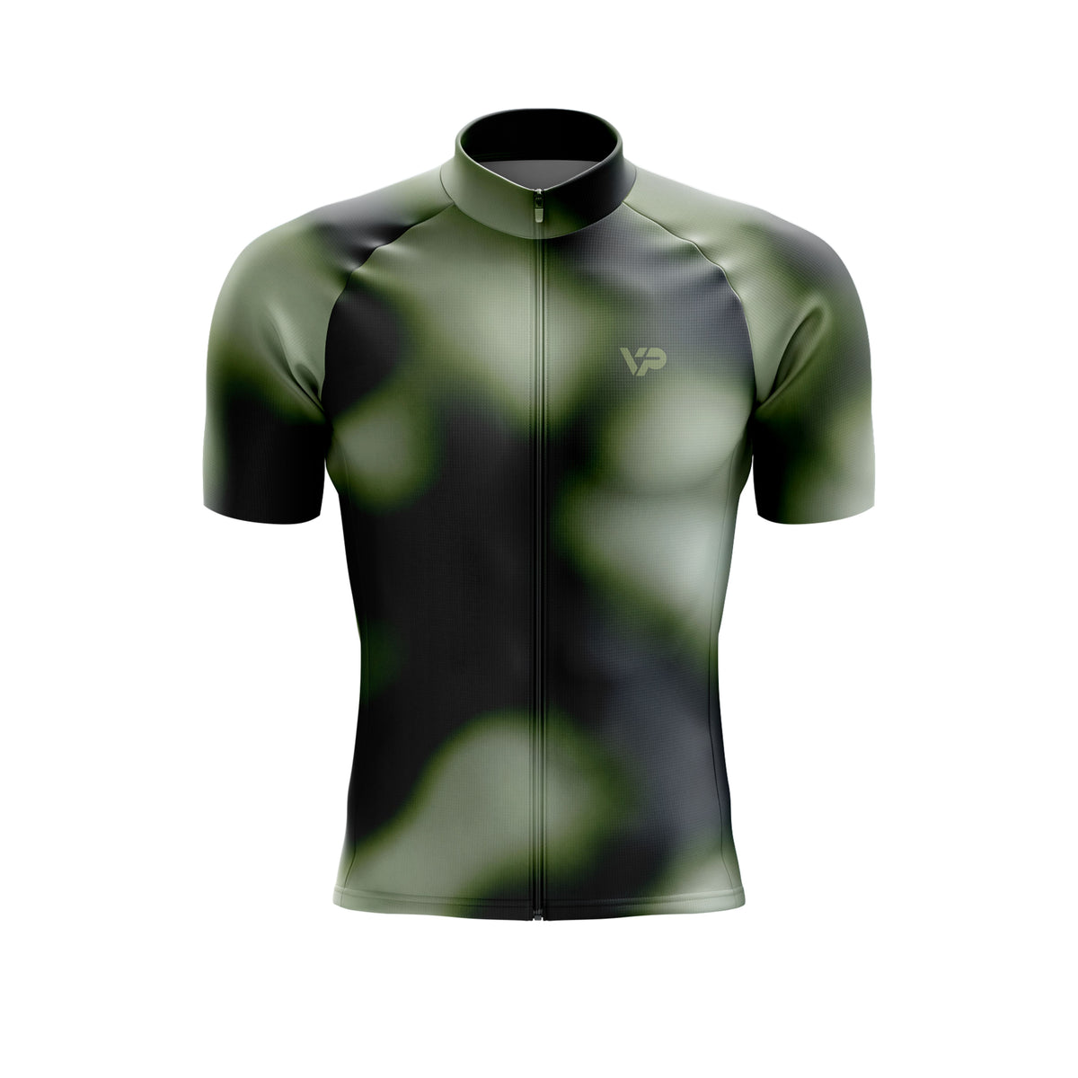 Green Gradient Cycling Jersey-Victory Peak Cycling - 30% off now