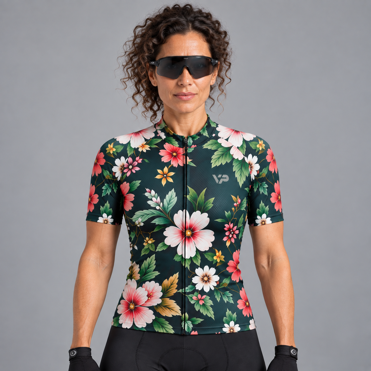Women's Khaki Garden Cycling Jersey