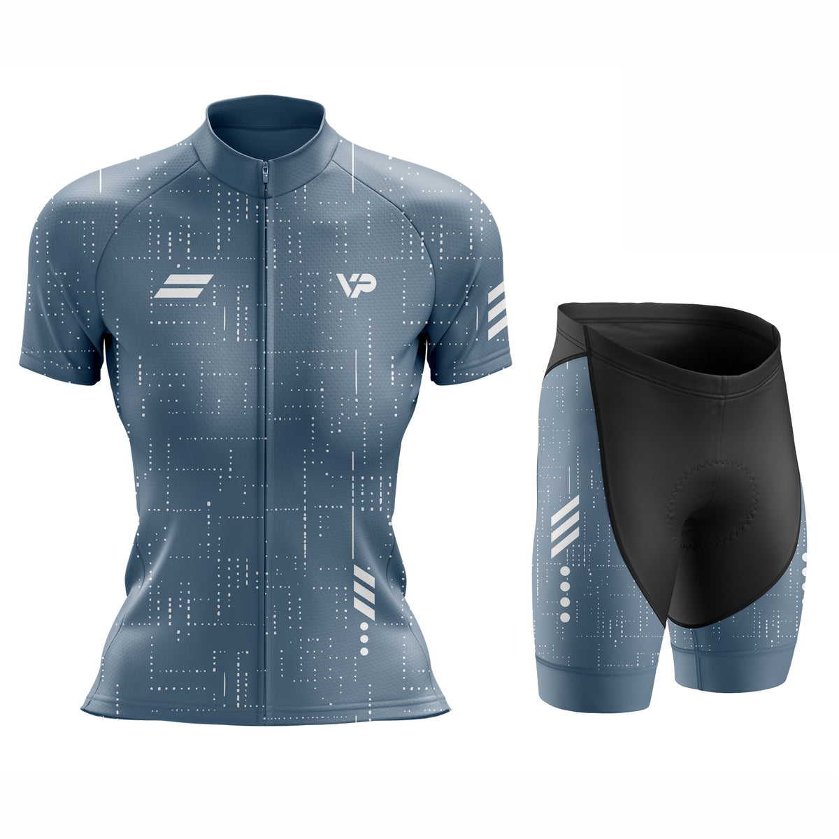Women's Pure Slate Cycling Kit
