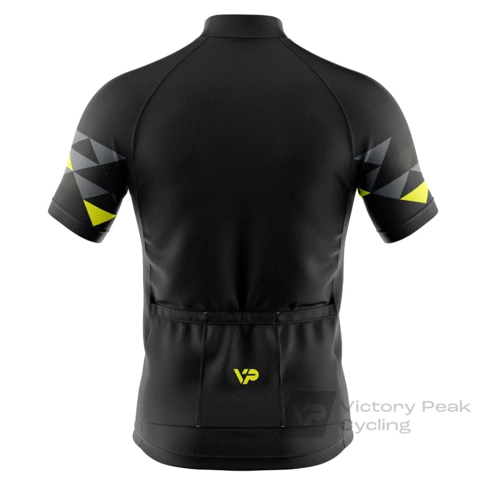 Victory Peak Best Mens Black Cycling Jersey VP1