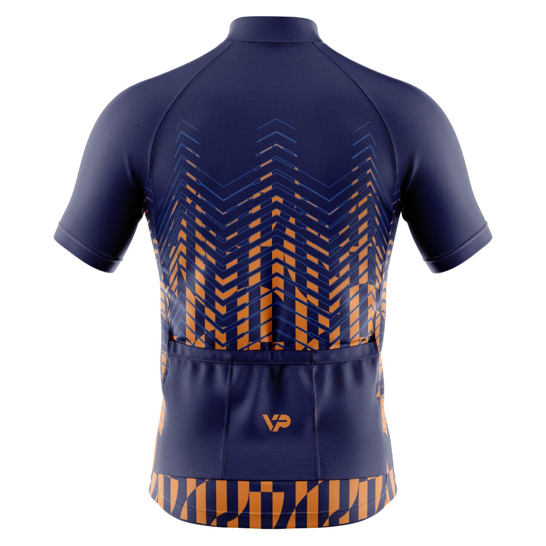 Victory Peak Best Mens Blue Cycling Jersey VP4