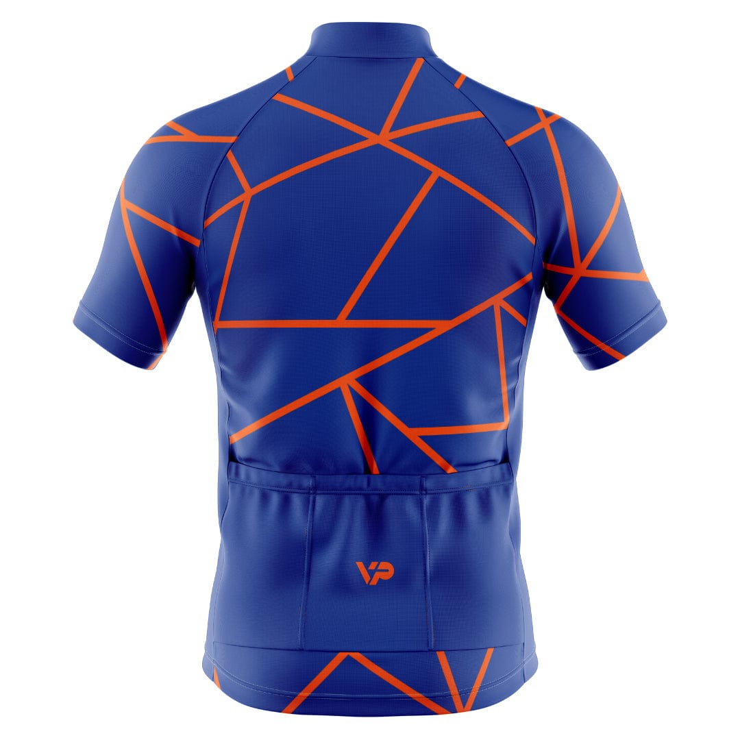 Victory Peak Best Mens Blue Cycling Jersey VP6