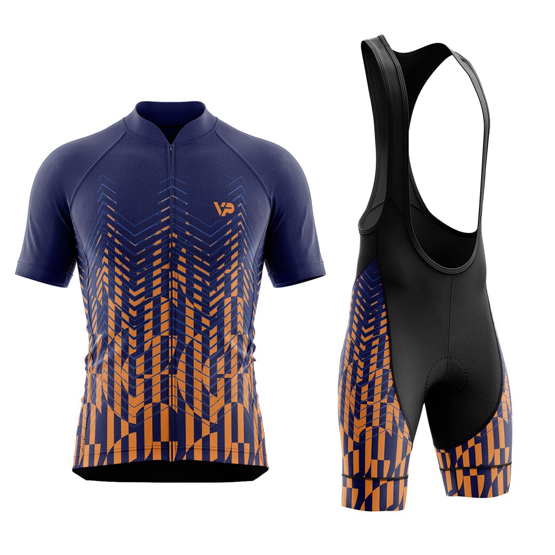 Blue Cycling Kit VP4 Victory Peak Cycling