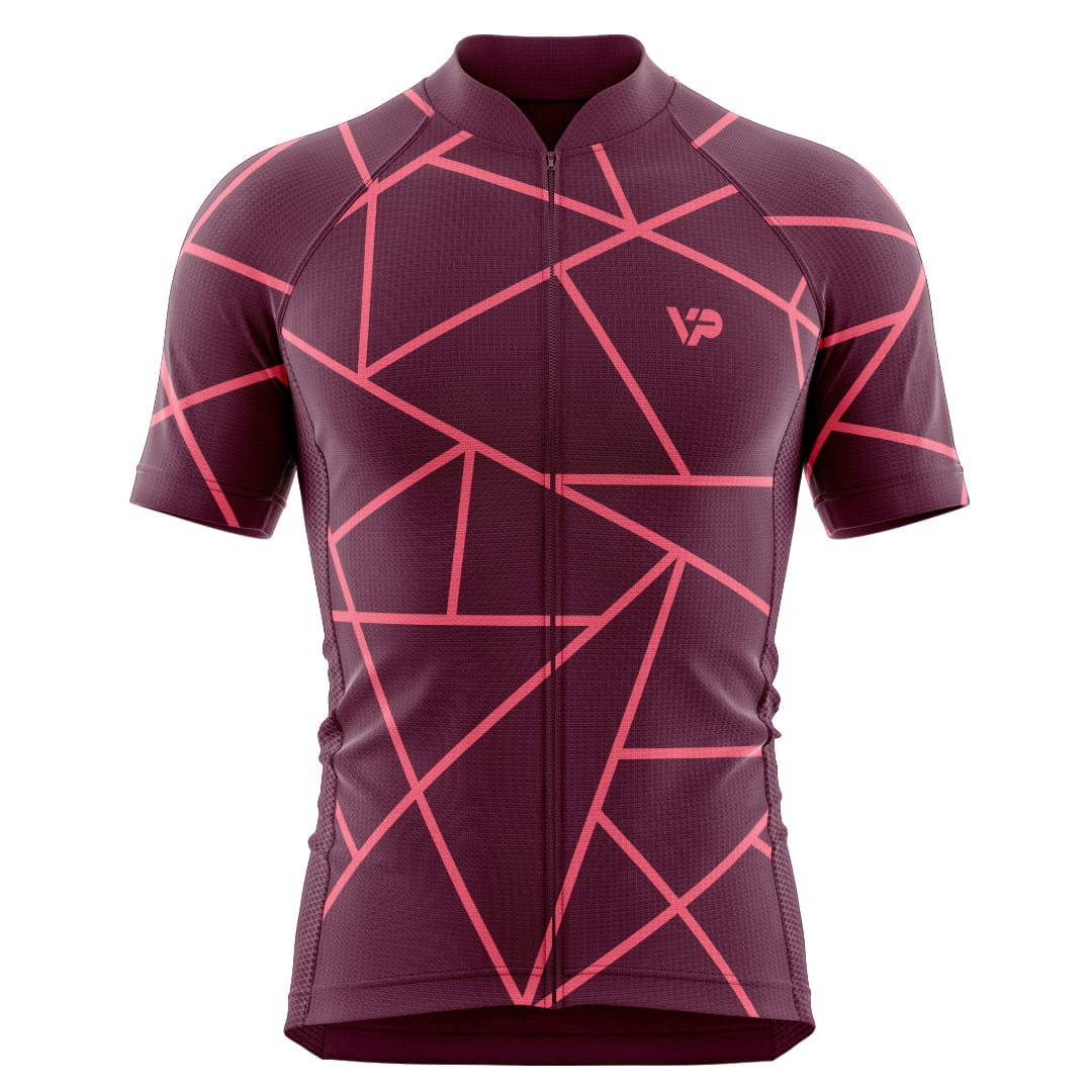 Victory Peak Best Mens Burgundy Cycling Kit VP6