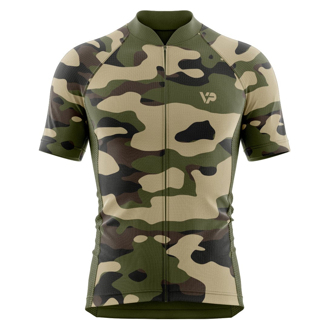 Camouflage Cycling Jersey Victory Peak Cycling