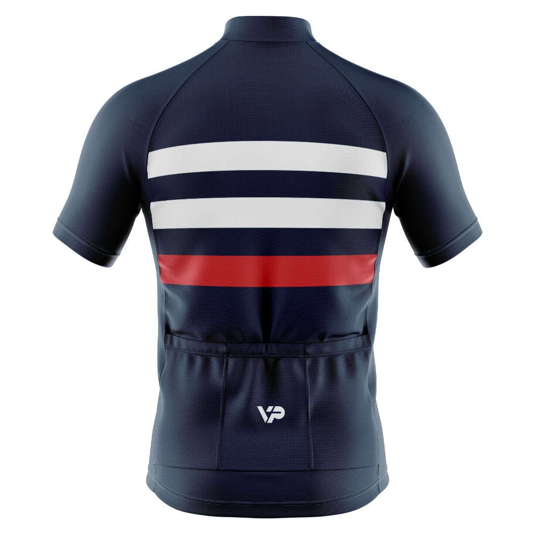 Victory Peak Best Mens Dark Blue Cycling Jersey