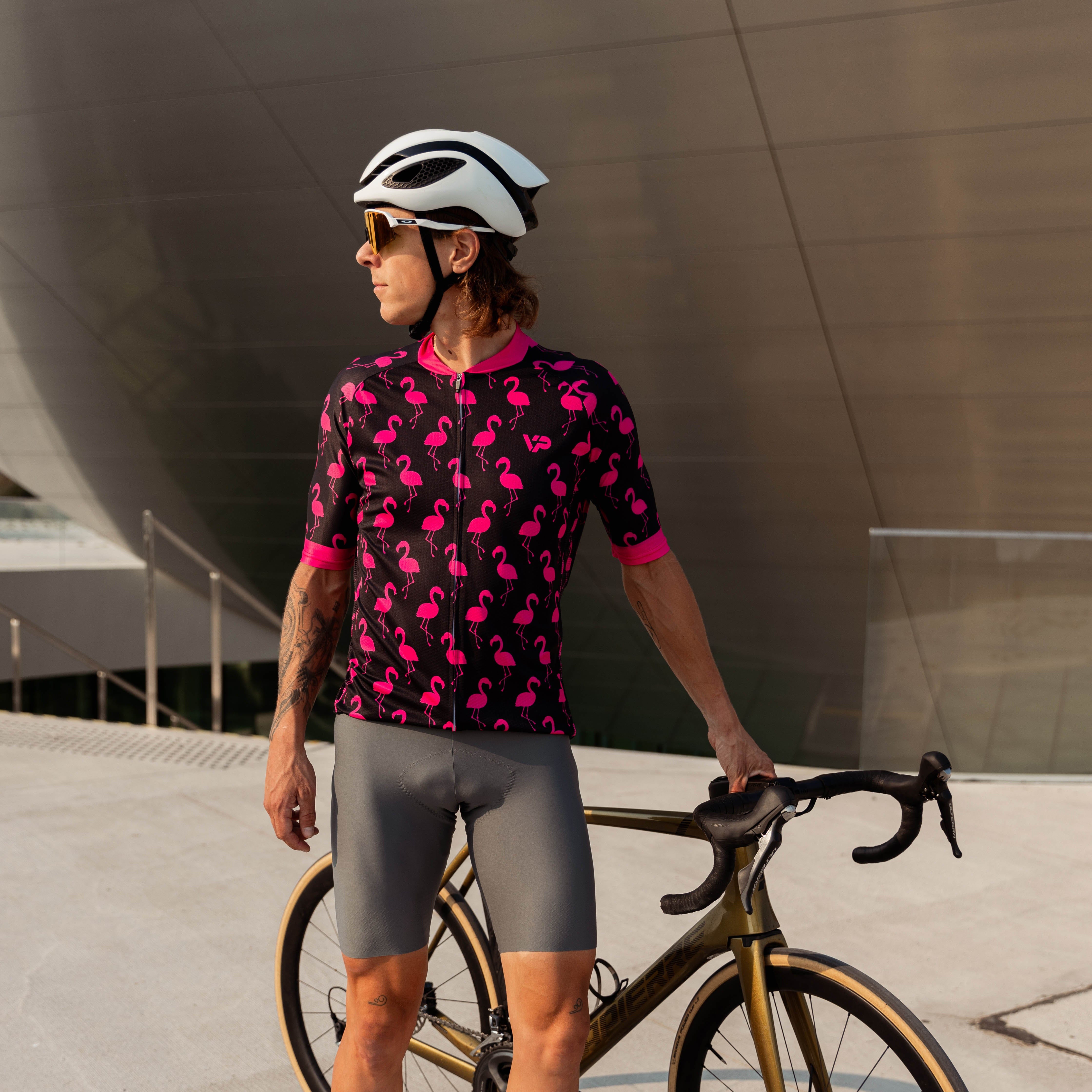 Victory Peak Best Mens Flamingo Cycling Kit