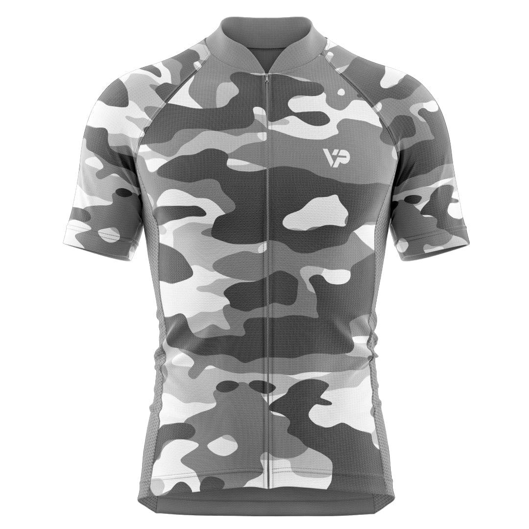 Victory Peak Best Mens Grey Camouflage Cycling Kit