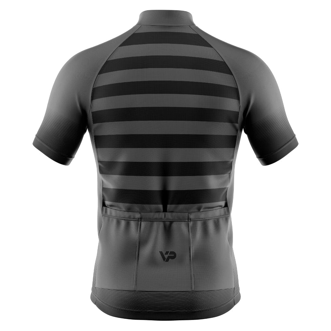 Victory Peak Best Mens Grey Stripes Cycling Kit