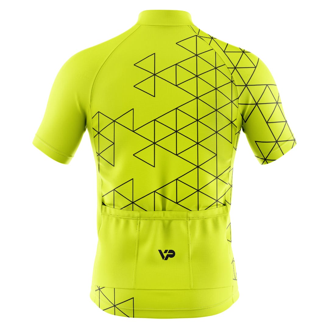 Victory Peak Best Mens Hi Viz Cycling Kit - Yellow