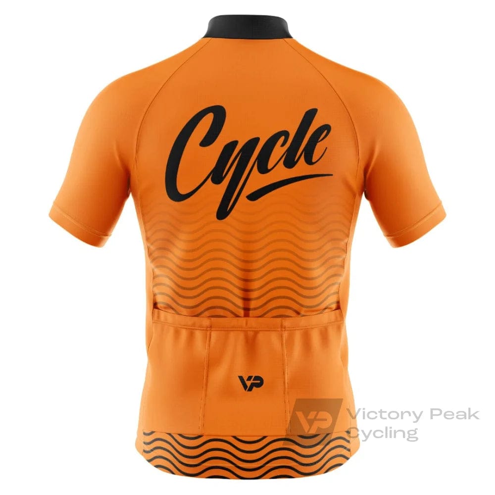 Victory Peak Best Mens Orange Cycling Kit VP12