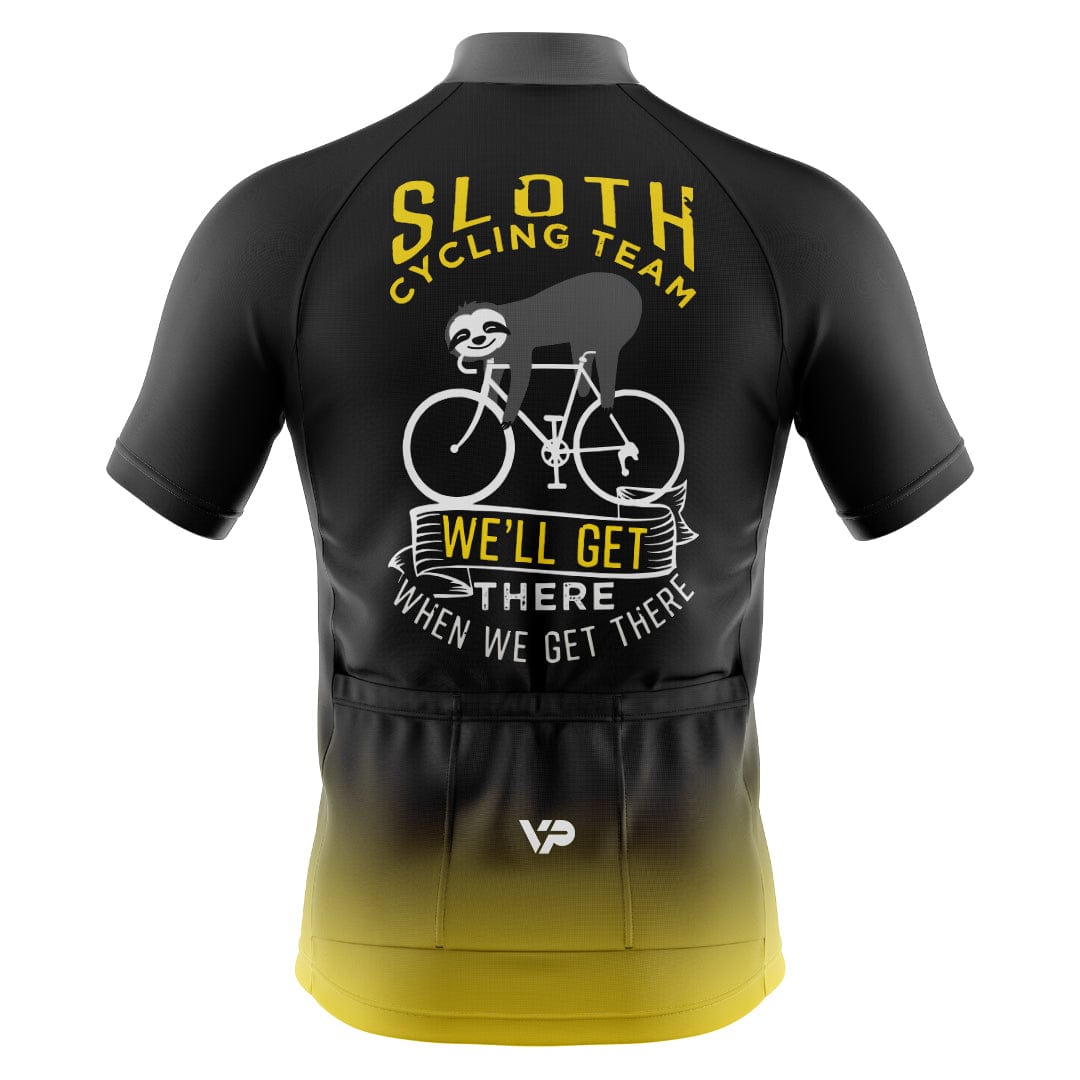 Victory Peak Best Mens Sloth Cycling Jersey