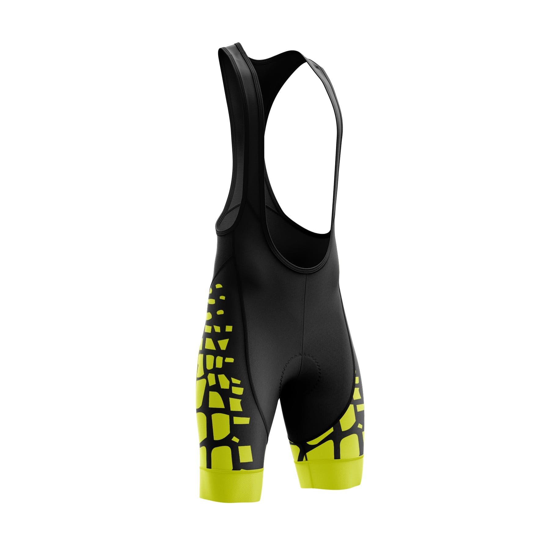 Unique Cycling Bib Shorts VP14 - Yellow Victory Peak Cycling