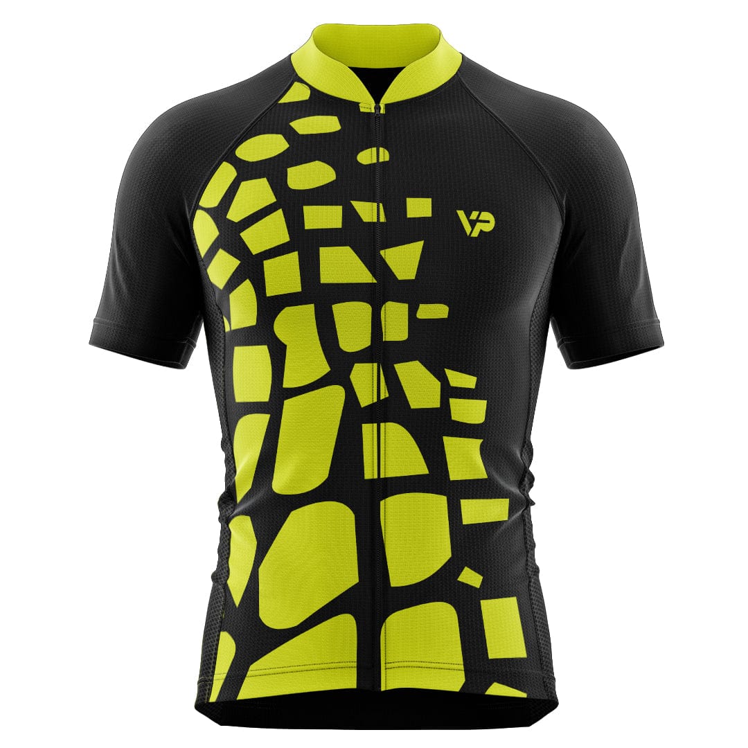 Unique Cycling Jersey VP14 - Yellow Victory Peak Cycling