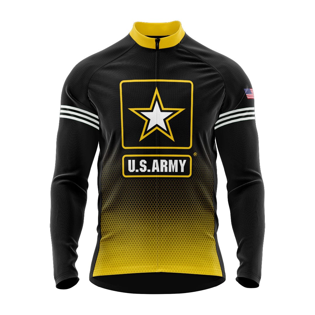 USA Army Long Sleeve Cycling Jersey Victory Peak Cycling