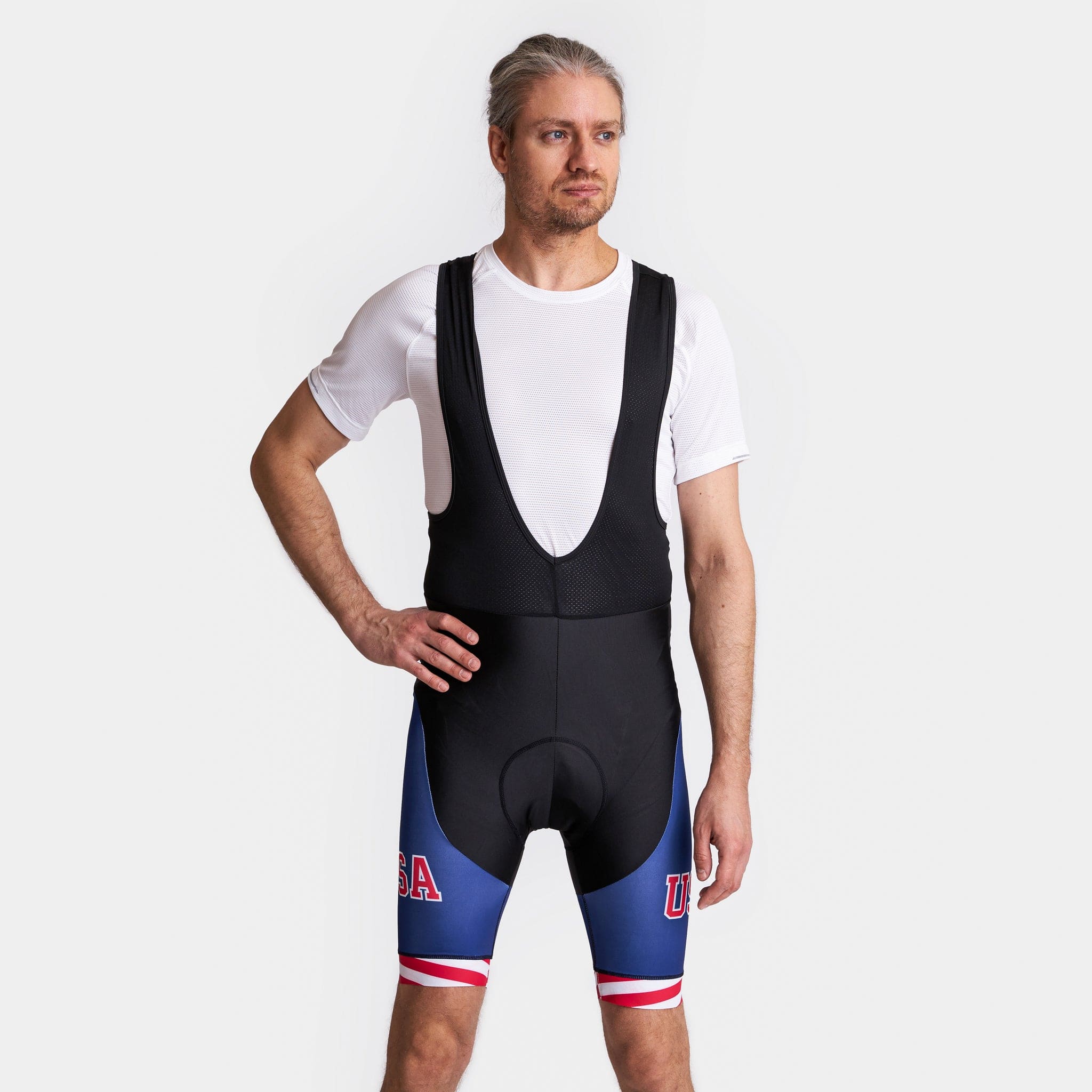 USA Cycling Bib Shorts Victory Peak Cycling