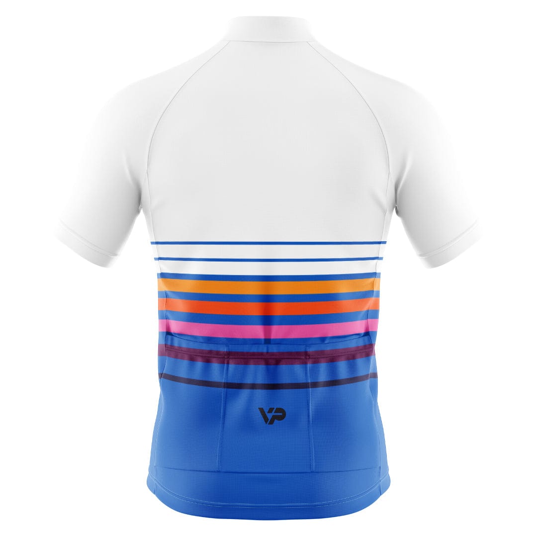 Victory Peak Best Mens White Cycling Jersey VP17