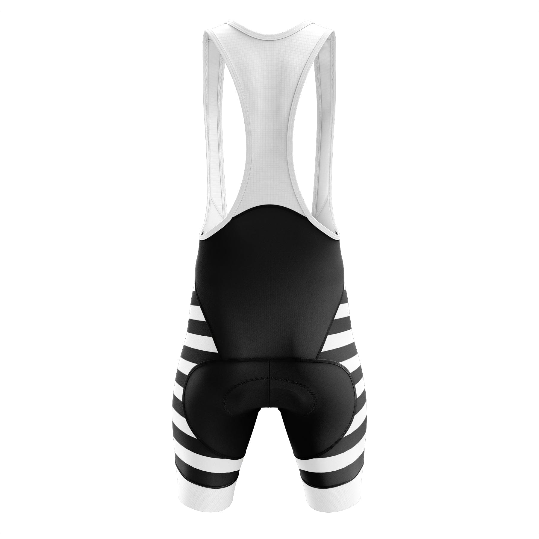 Victory Peak Best Mens White Stripes Cycling Bib Shorts