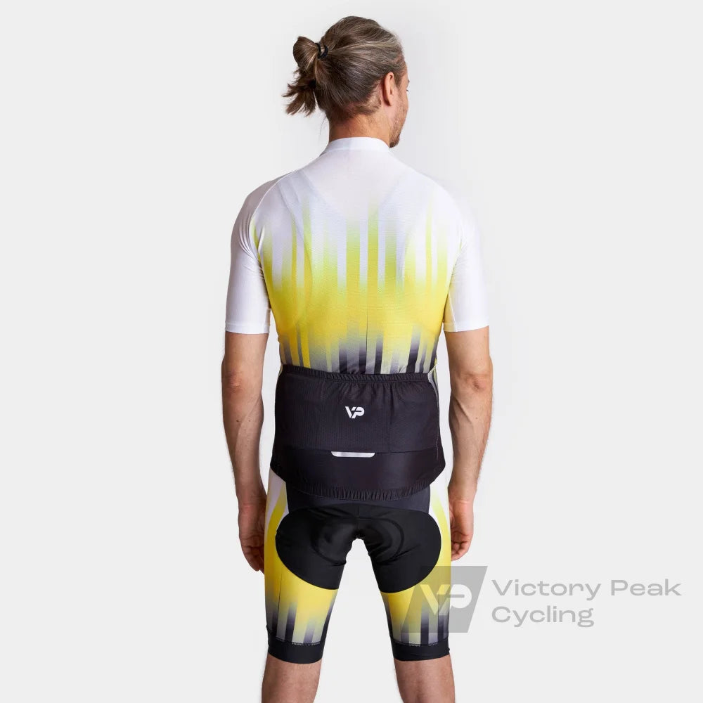 Victory Peak Best Mens Yellow Cycling Jersey VP3
