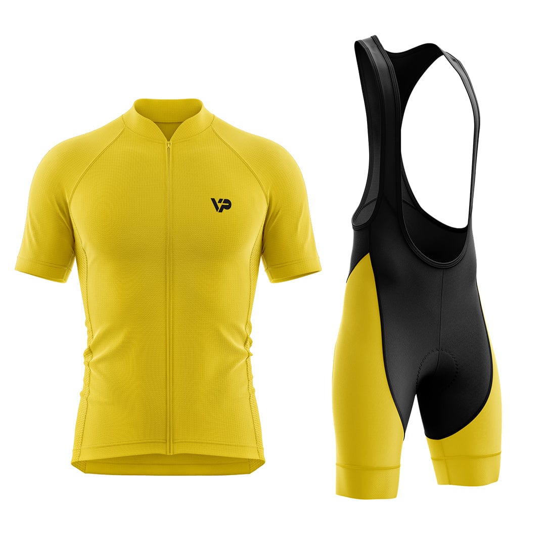 Yellow Cycling Kit Victory Peak Cycling