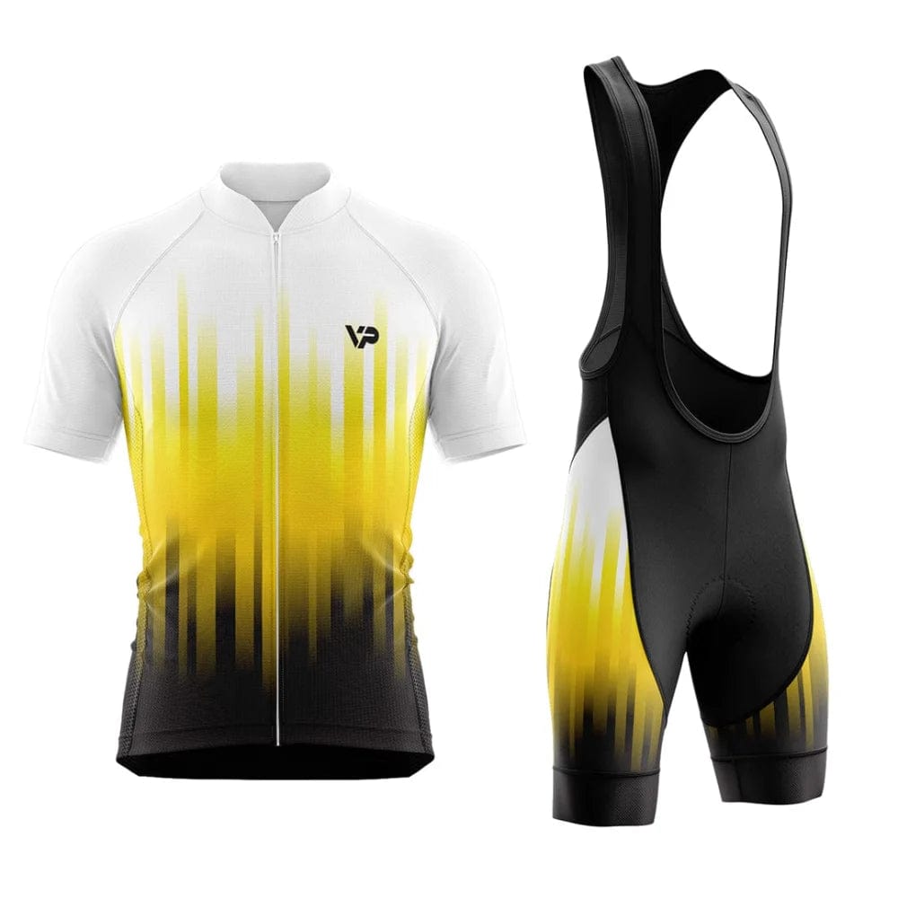 Victory Peak Best Mens Yellow Cycling Kit VP3