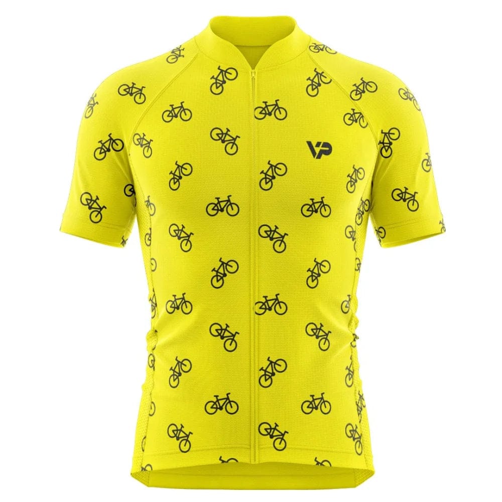 Victory Peak Best Mens Yellow Cycling Kit VP8