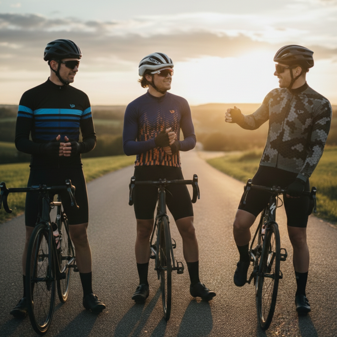 cheap long sleeve cycling jersey