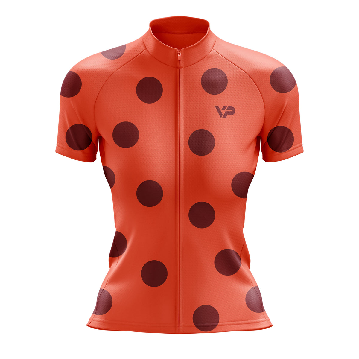 Women's Coral Dots Cycling Kit