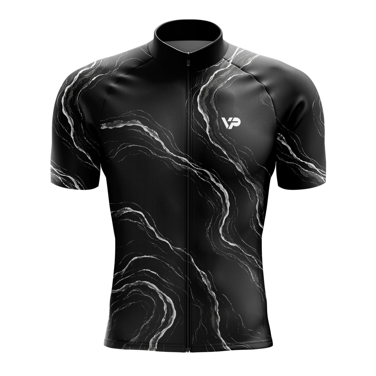 Black Waves Cycling Kit