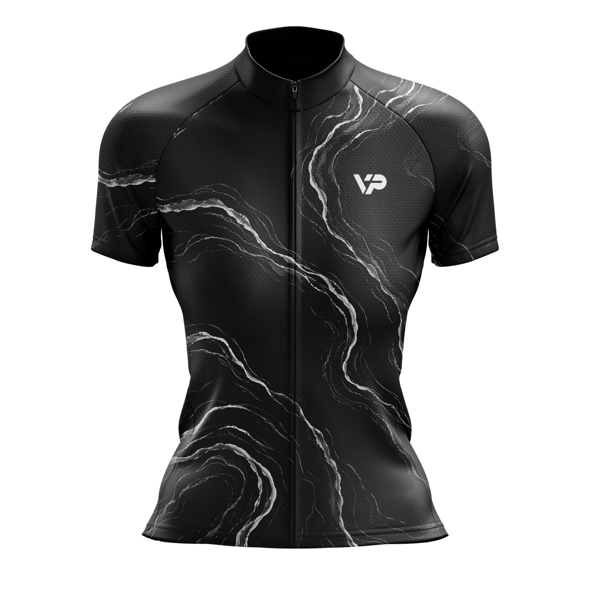 Women's Black WavesCycling Jersey