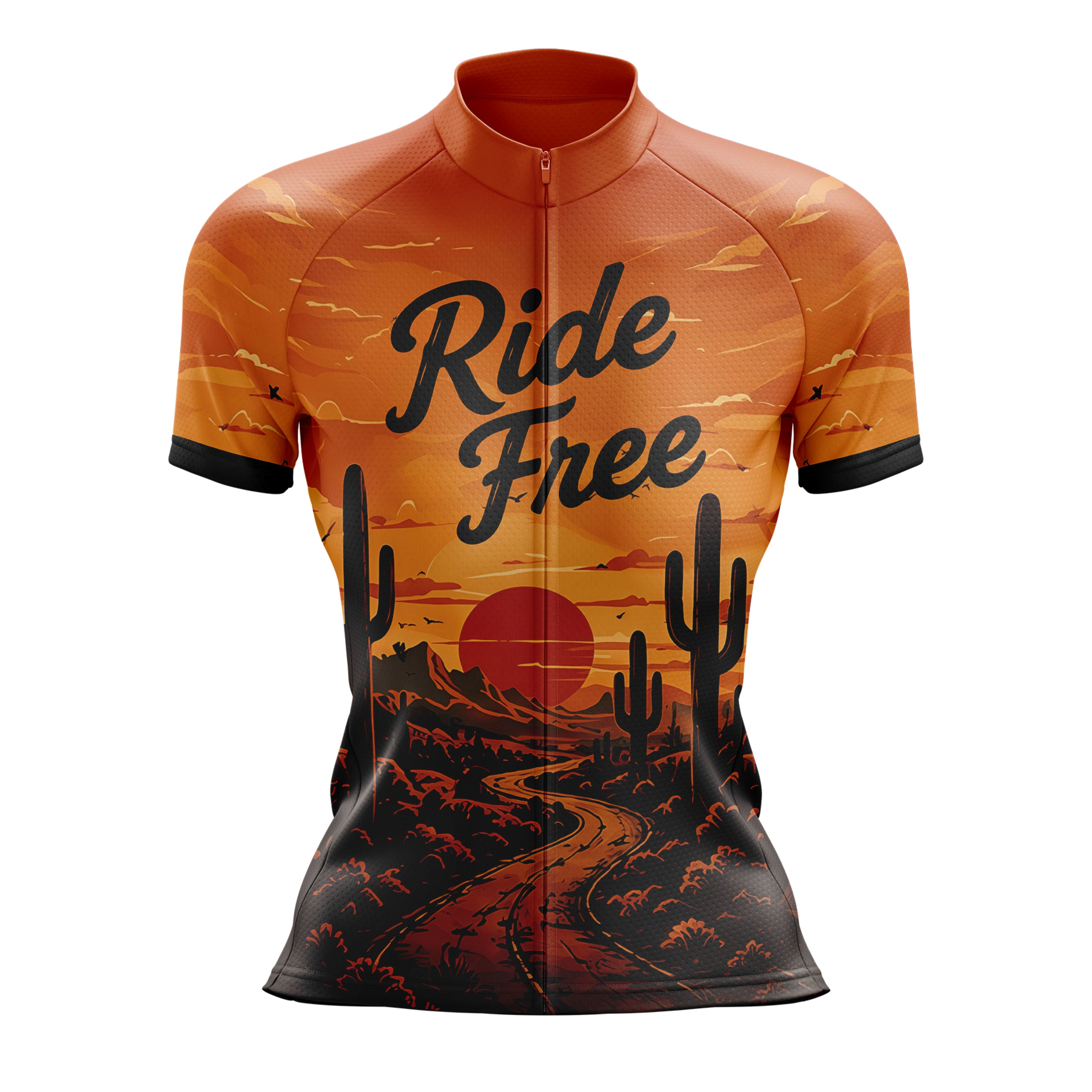 Women's Ride Free Cycling Jersey