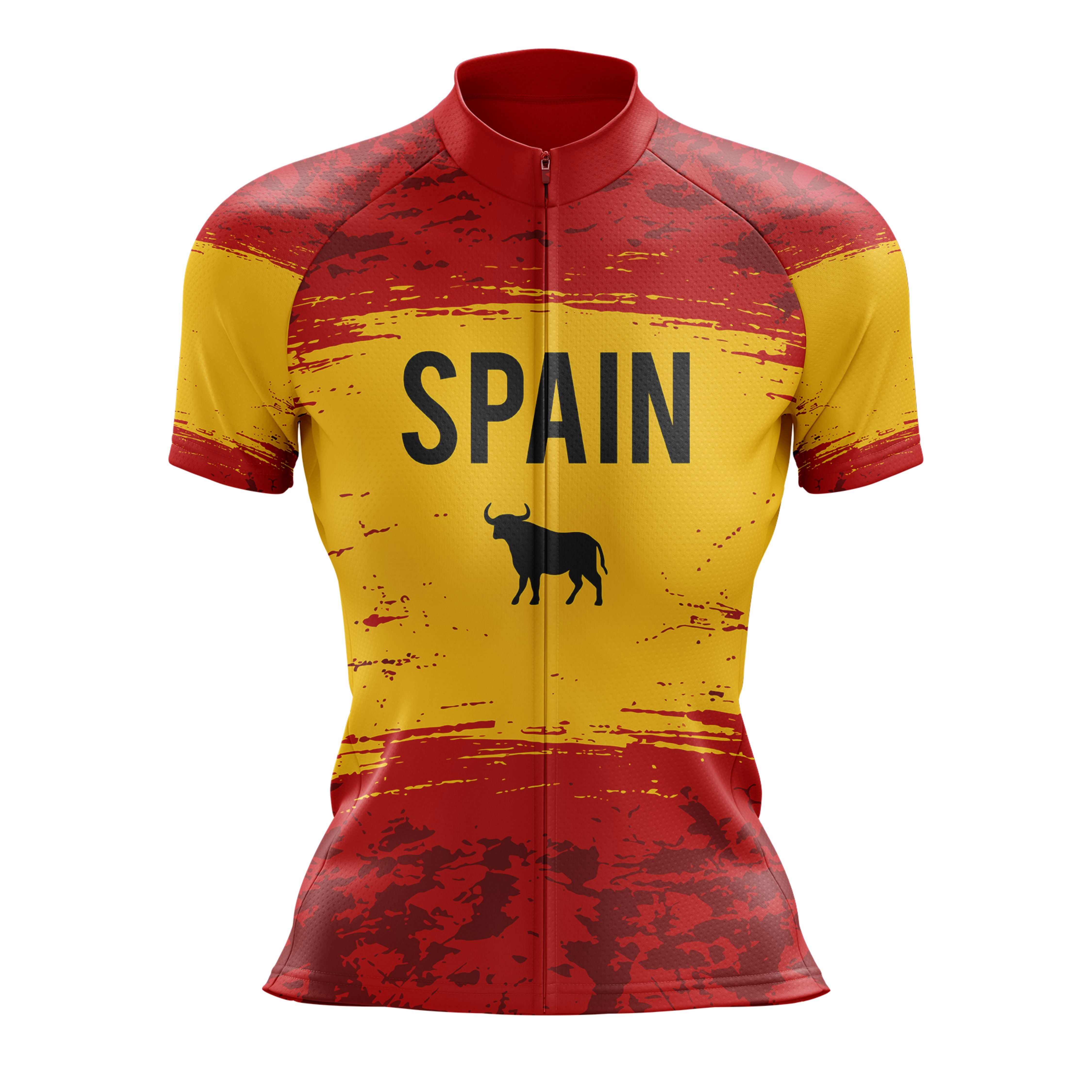 Women's Spain Cycling Jersey