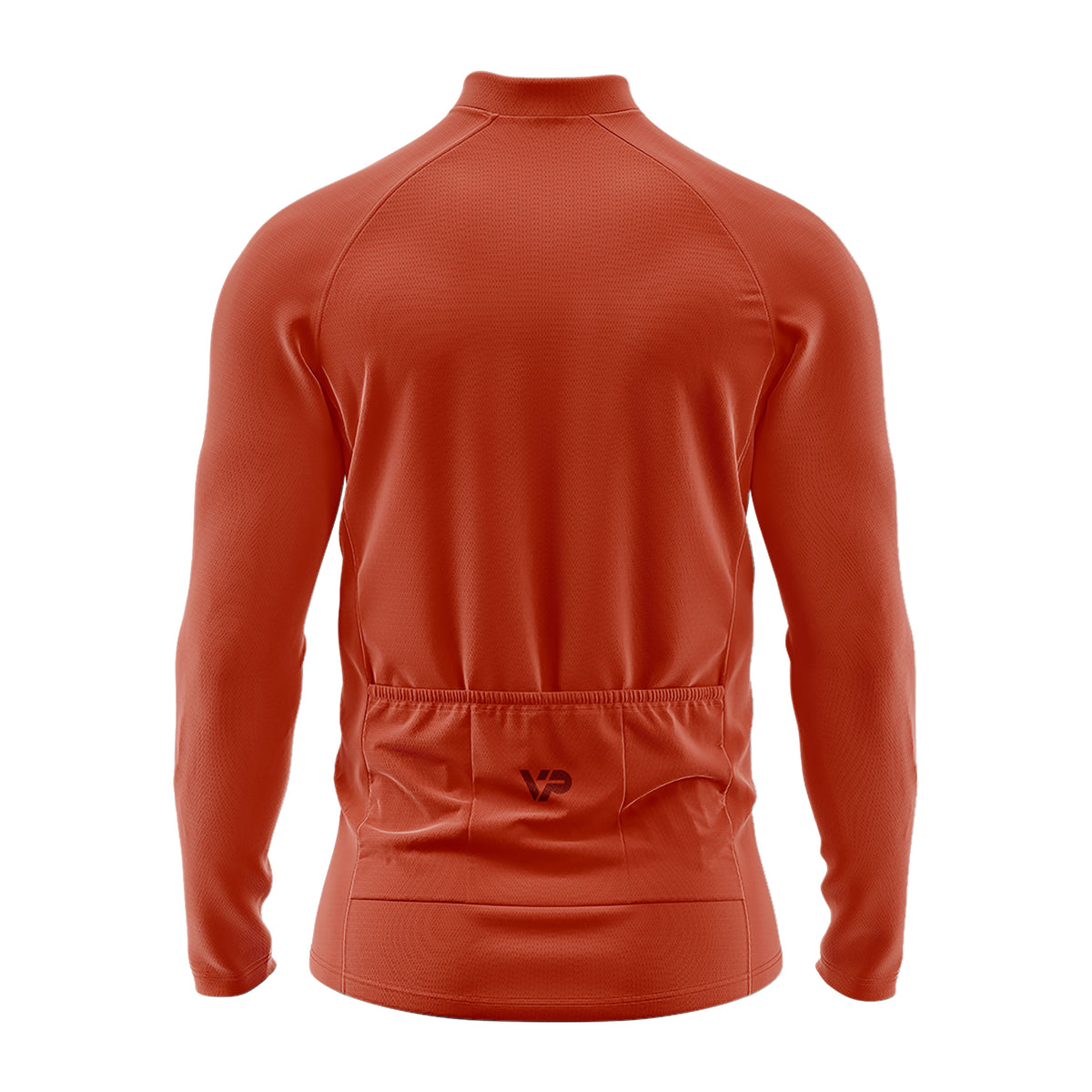 Terracotta Long Sleeve Cycling Jersey