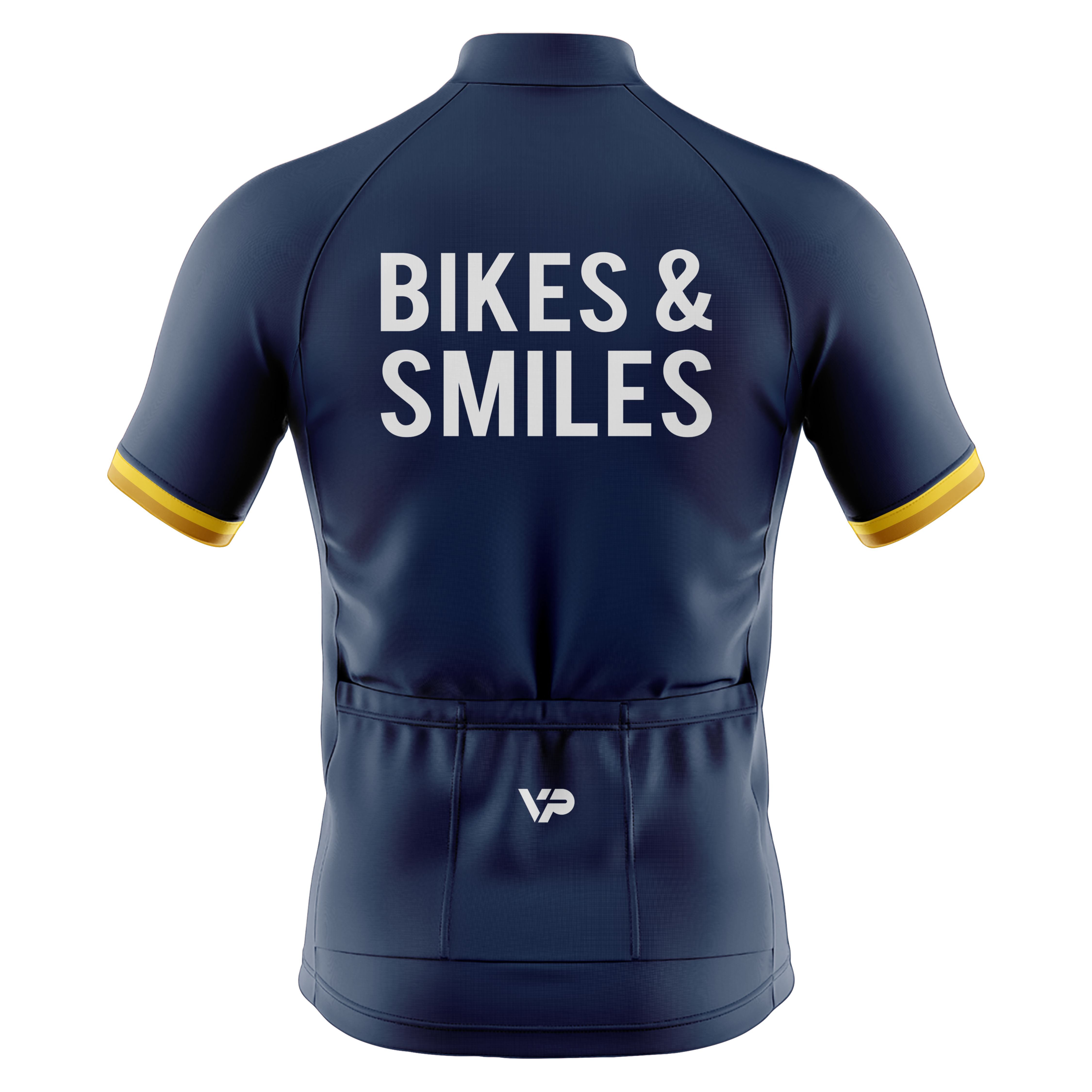 Schwarzes Radsporttrikot VP1